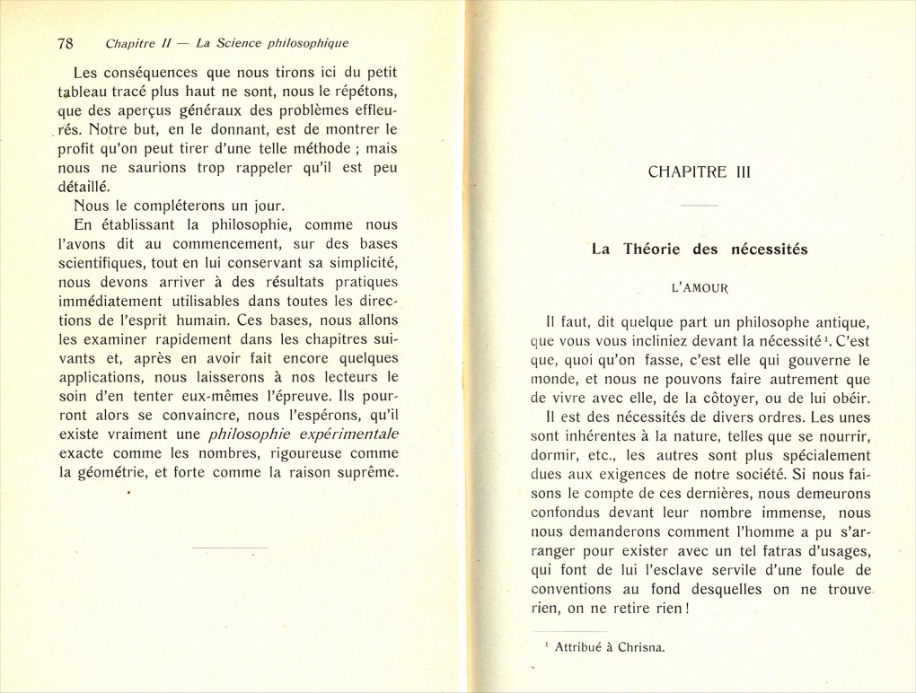 Assan Dina AMA Livre "La Science philosophique"