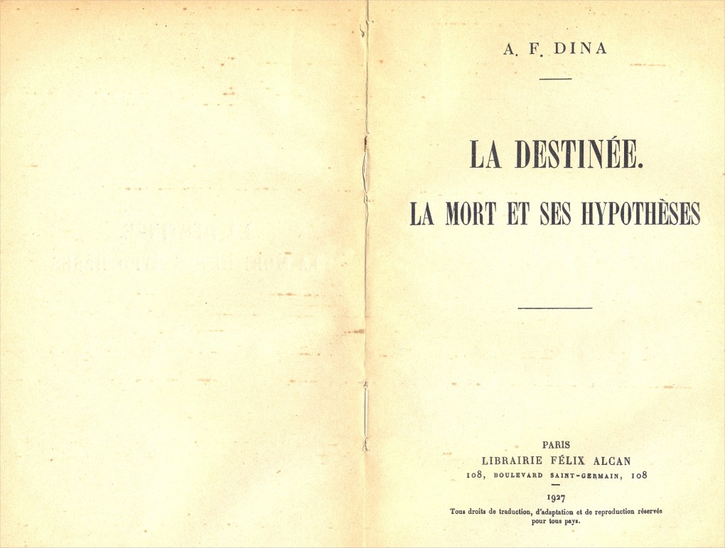 Assan Dina, couverture de Destine