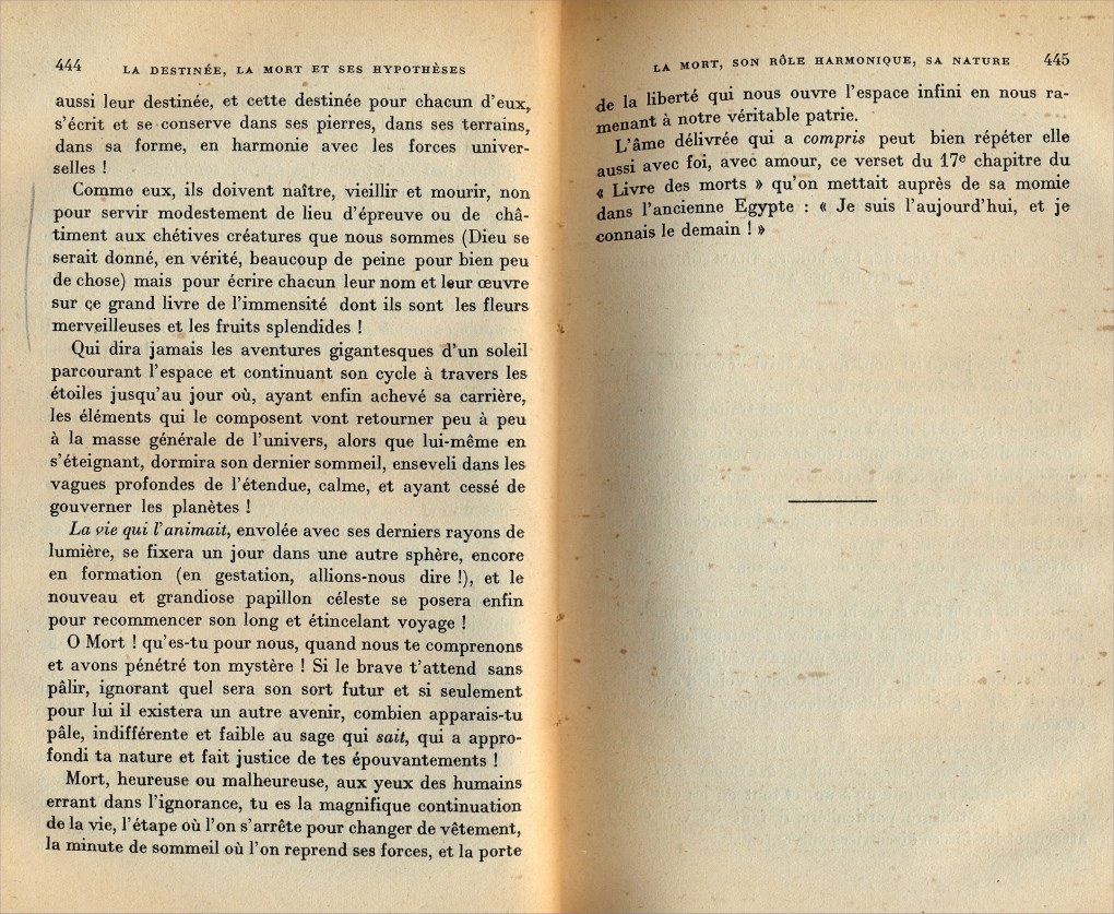 Assan Dina, Destine 1917