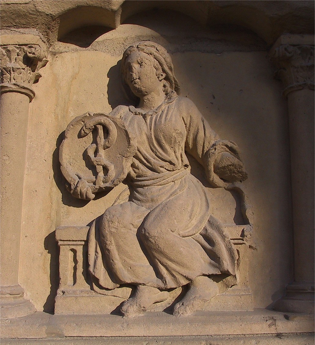 Cathedrale Notre Dame de Paris caducee.jpg (329364 octets)